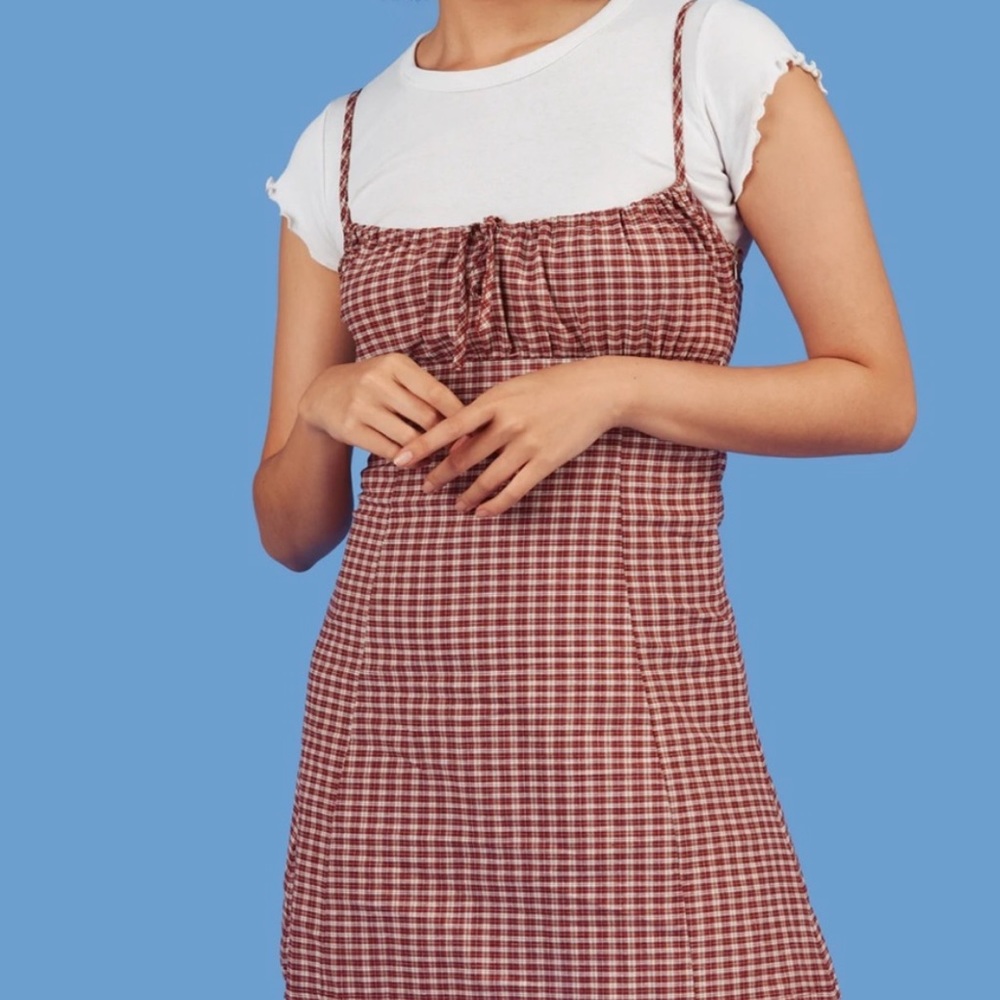 IN SEARCH OF: Unif Coop Mini dress in red plaid